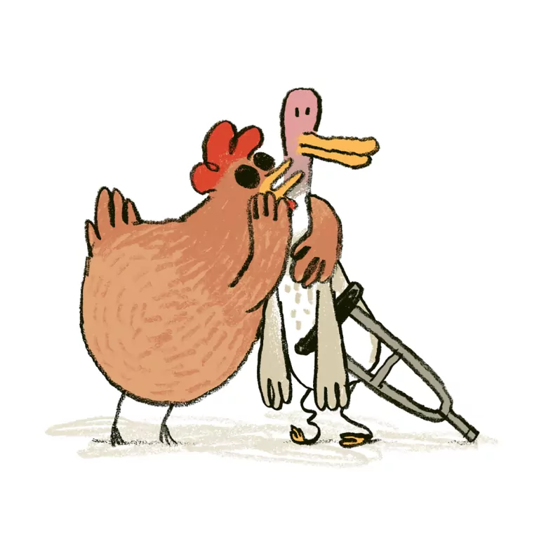 Kulawa kaczka i ślepa kura - tantis.pl