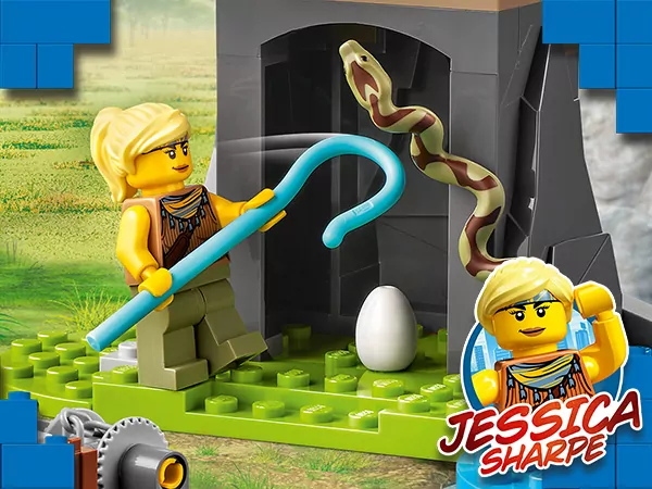 LEGO® City. Terenówka ratowników dzikich zwierząt. 60301 - tantis.pl