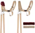 Kantar dla Hobby Horse wodze + futerka beżowy - tantis.pl