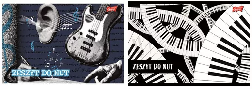 Zeszyt do nut A5/16K pięciolinia - tantis.pl