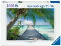 Puzzle 4000 Dream Beach in the Maldives - tantis.pl