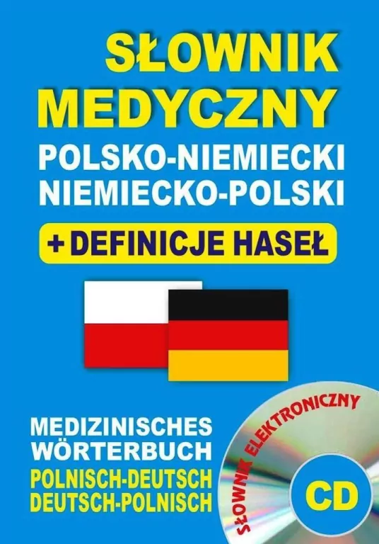 Słownik medyczny pol-niem, niem-pol + defin. + CD - tantis.pl
