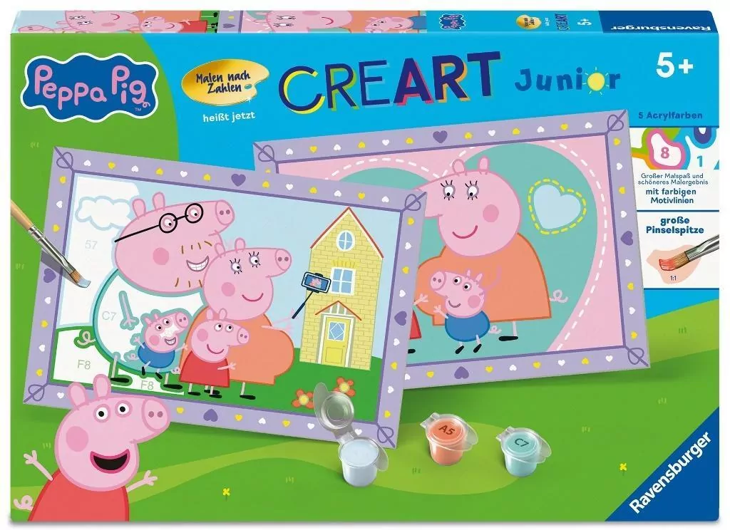 Creart dla dzieci Junior: Świnka Peppa - tantis.pl