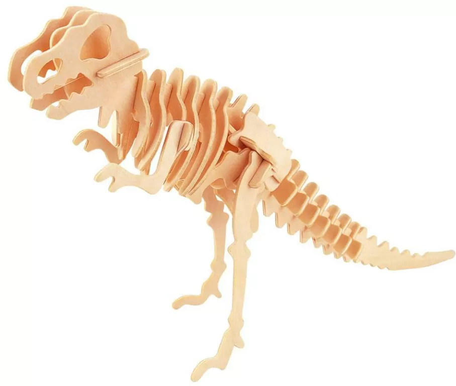 Łamigłówka drewniana Gepetto - Tyranozaur G3 - tantis.pl
