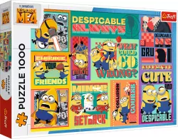 Puzzle 1000. Szalone przygody Minionków