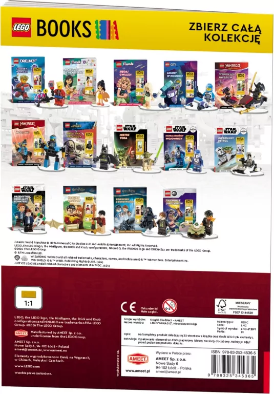 LEGO® Ninjago. Nieustraszeni Ninja - tantis.pl