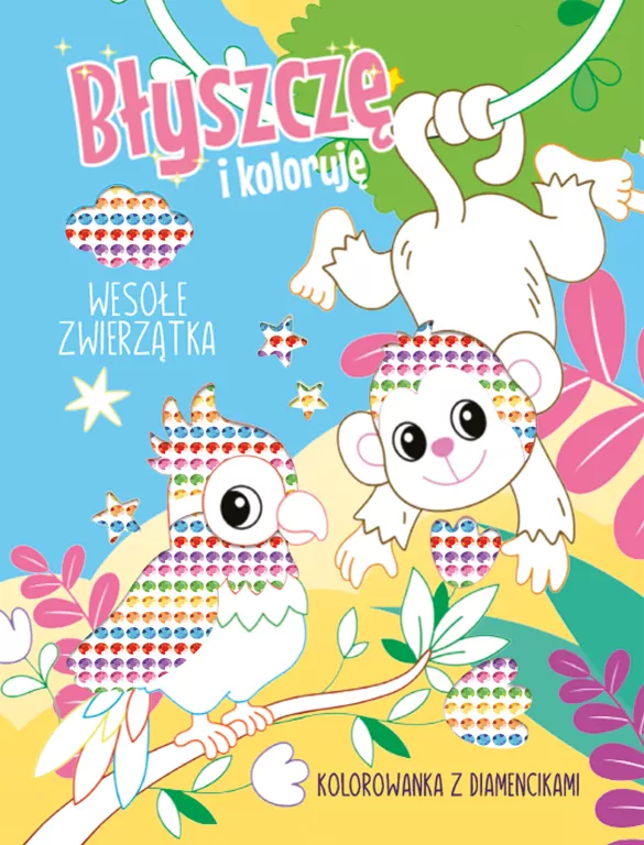 Błyszczę i koloruję. Wesołe zwierzątka - tantis.pl