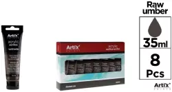 Farba akrylowa brąz naturalny 35ml