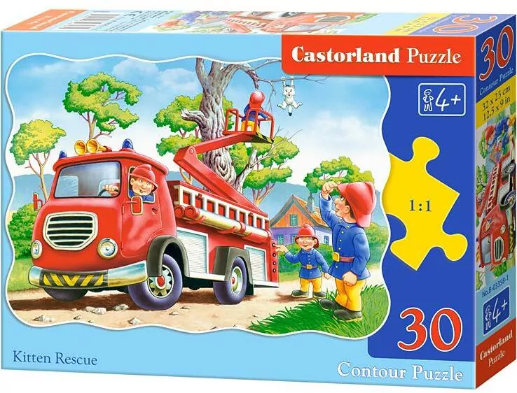 Puzzle 30. Na ratunek kotu. Kitten Rescue - tantis.pl