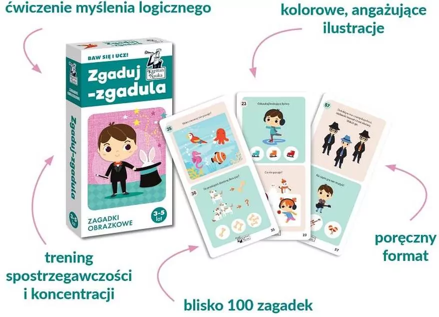 Zgaduj-zgadula. Kapitan Nauka - tantis.pl