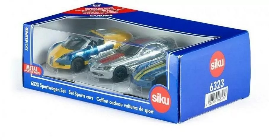Set podarunkowy. Auta sportowe. Siku Super - tantis.pl