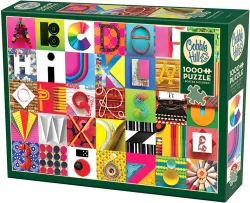 Puzzle 1000 Litery i cyfry G3