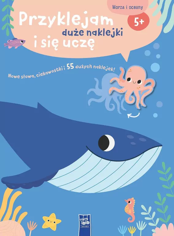 Przyklejam duże naklejki i się uczę Morza i oceany - tantis.pl