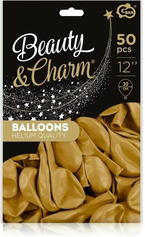 Balony Beauty&Charm metaliczne 30cm - tantis.pl