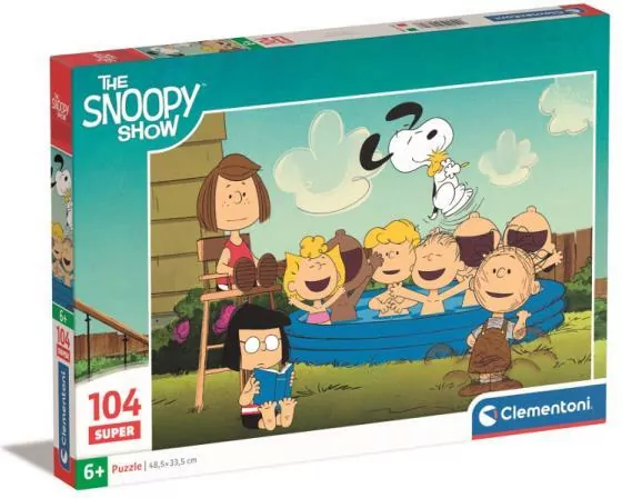 Puzzle 104 Super Kolor Peanuts - tantis.pl