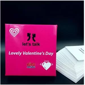 Karty konwersacyjne mini. Lovely Valentine's Day - tantis.pl