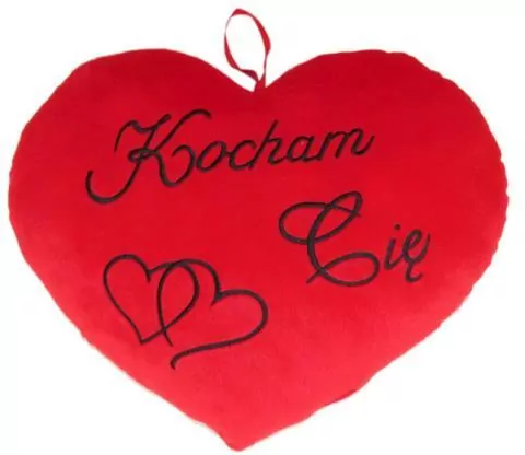 Poduszka Serce 25cm - tantis.pl