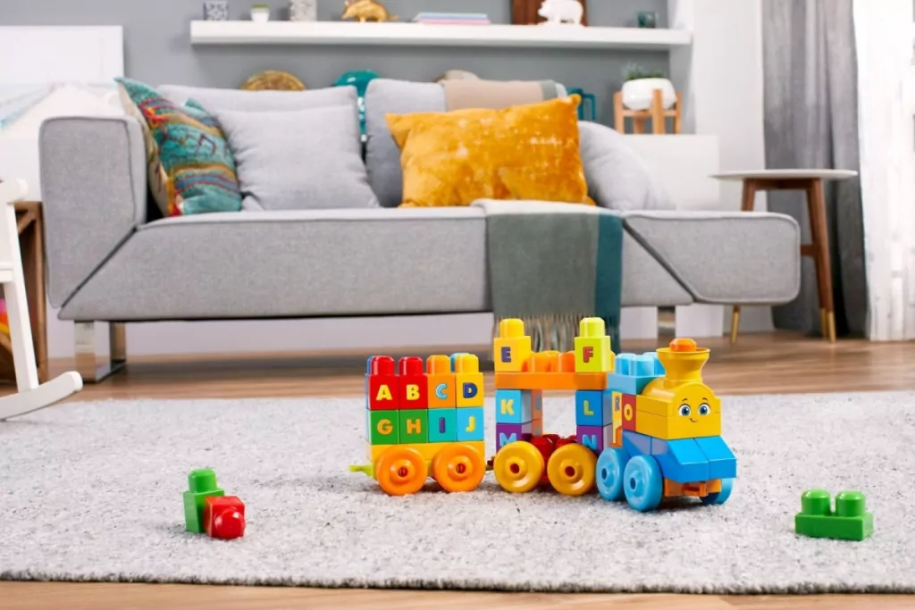 Mega Bloks®. Interaktywny pociąg ABC - tantis.pl