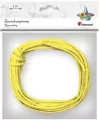 Sznurek papierowy 3.5 mm x 5 m, cytrynowy - tantis.pl
