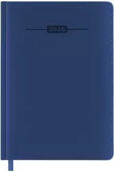 Kalendarz książkowy 2026 A5 niebieski EASY