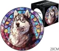 Puzzle 168el Witraż. Pies - tantis.pl