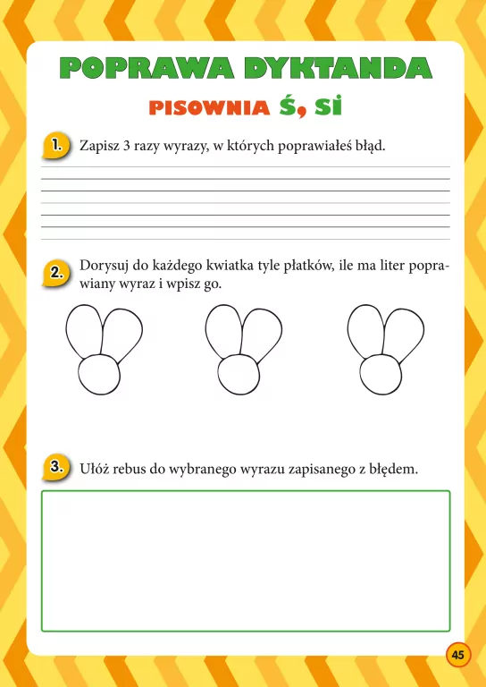 Dyktanda z nagraniem dla klasy I - tantis.pl