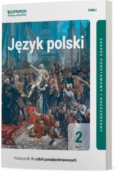 Język polski 2. Część 1. Podręcznik dla szkół ponadpodstawowych. Zakres podstawowy i rozszerzony - tantis.pl