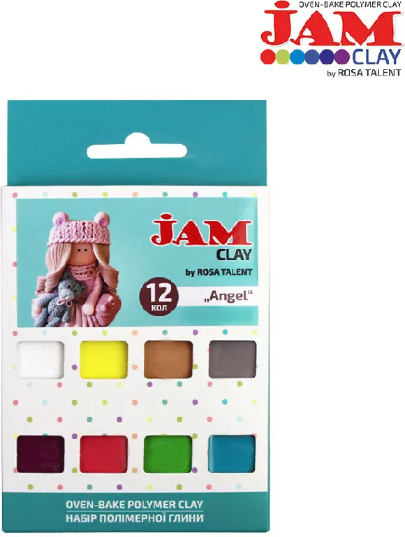 Modelina polimerowa Angel 12x20 g - tantis.pl