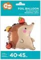 Balon foliowy Jeżyk 40x45cm - tantis.pl