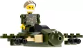 Klocki konstrukcyjne Alleblox Military Force 63-64 elementy, mix - tantis.pl