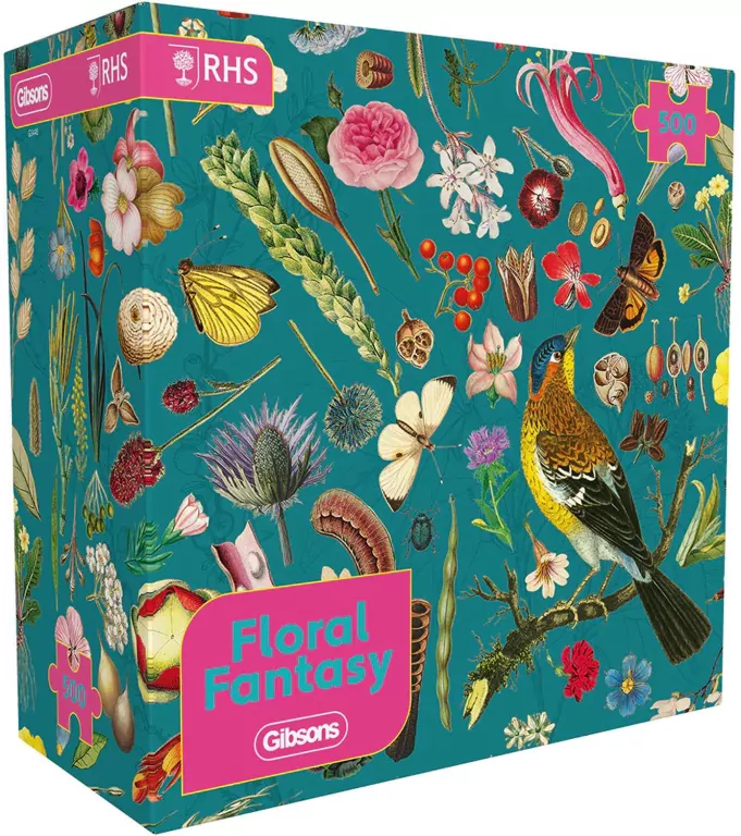 Puzzle 500 Kwiatowa fantazja - tantis.pl