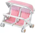 Podwójny wózek spacerowy. Sylvanian Families - tantis.pl