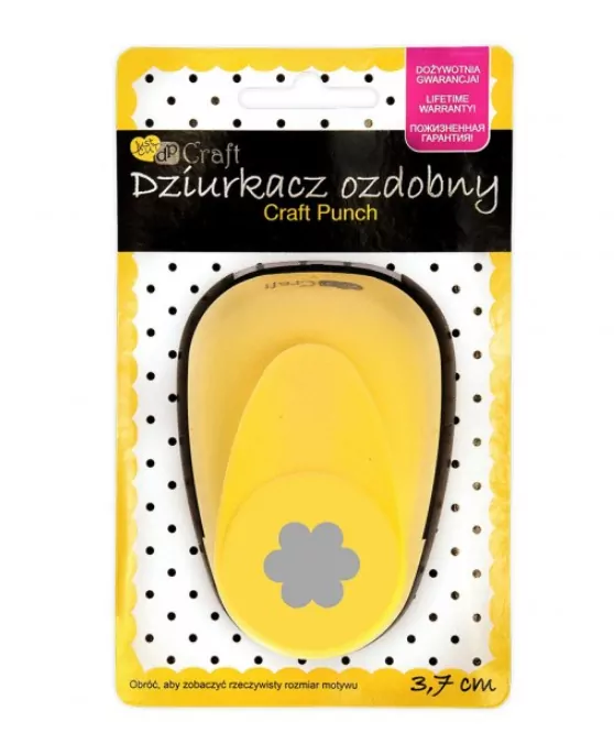 Dziurkacz ozdobny 3,7cm kwiatek - tantis.pl