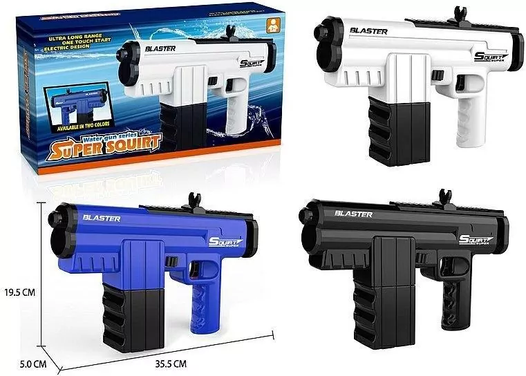 Pistolet na wodę 35,5cm na baterie MIX - tantis.pl