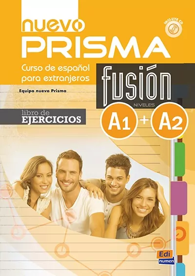 Nuevo Prisma fusion. A1+A2. Ejercicios + CD - tantis.pl