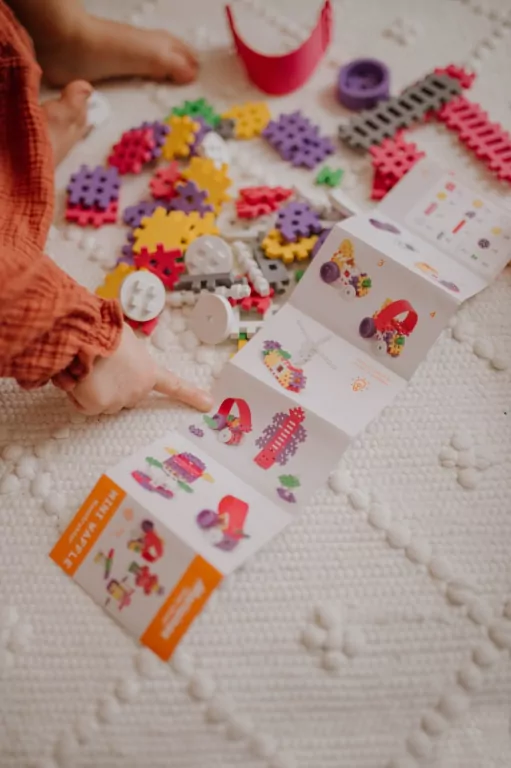 Mini Waffle Konstruktor 70. Różowy - tantis.pl