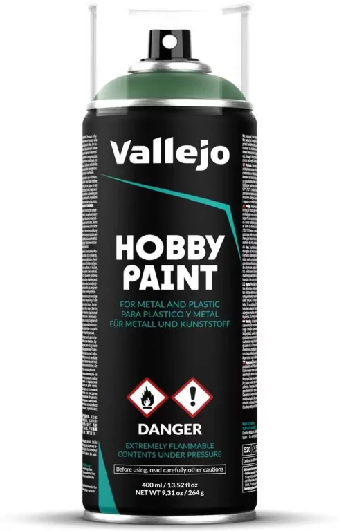 Vallejo: 28.028 - Hobby Paint Spray - Sick Green (400 ml) - tantis.pl