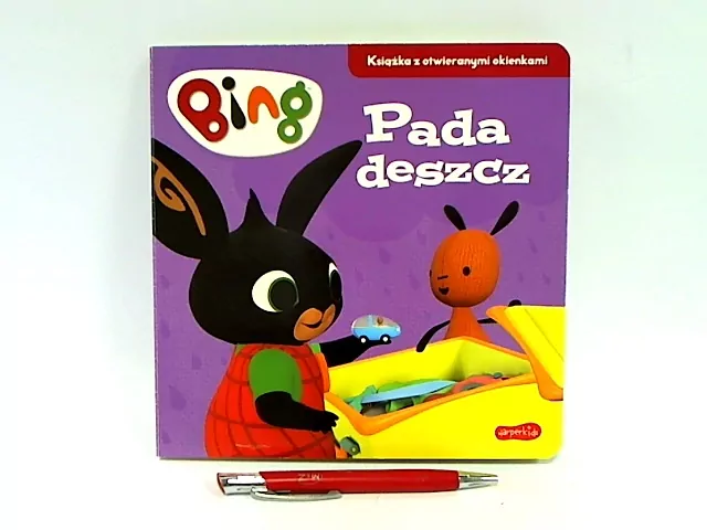 Bing. Pada deszcz. Książka z otwieranymi okienkami - tantis.pl