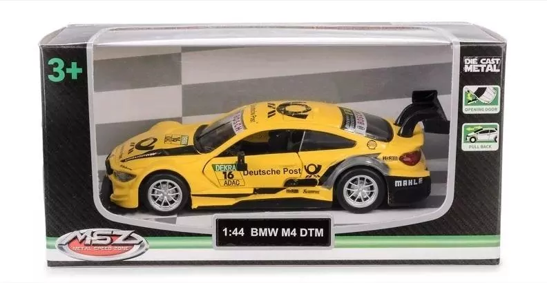 MSZ 1:44 BMW M4 DTM żółty - tantis.pl
