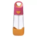 B.Box. Bidon tritanowy ze słomką. 450 ml. Strawberry Shake - tantis.pl