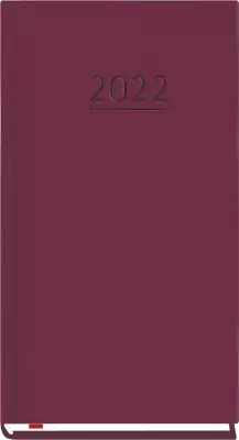 Terminarz 2021 Kieszonkowy MiP wiśnia