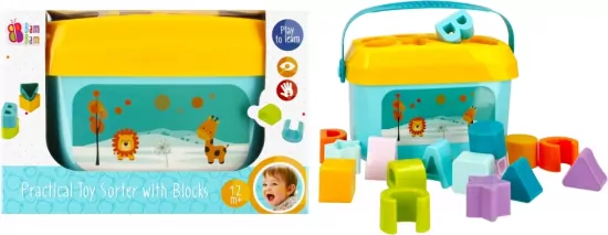 Sorter wiadereczko 2w1 BAM BAM