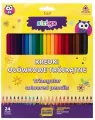 Kredki ołówkowe trójkątne 24 kolory - tantis.pl