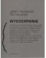 Wyczerpanie. L'epuisement - tantis.pl