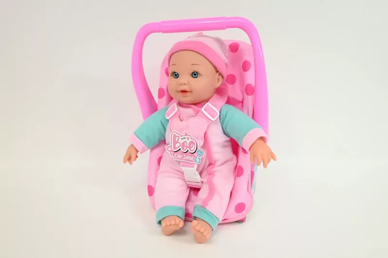 *****BABYBOO lalka dźwięki 28cm+nosidełko 1735006 - tantis.pl