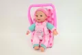 *****BABYBOO lalka dźwięki 28cm+nosidełko 1735006 - tantis.pl