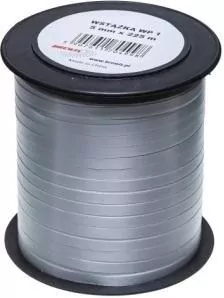 Wstążka plastikowa biała 5mmx225m - tantis.pl