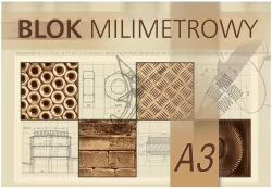 Blok milimetrowy A3 20 kartek