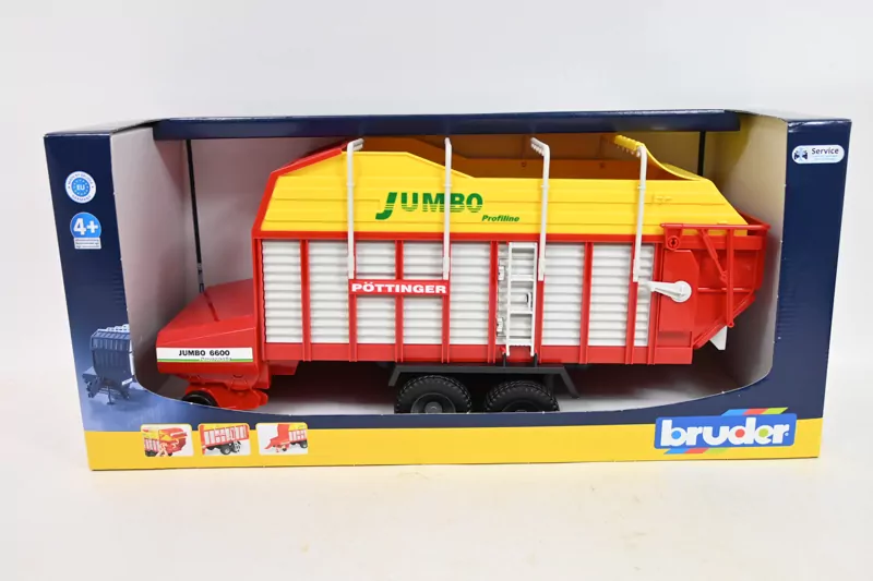 Pottinger Jumbo. Przyczepa samozbierająca. Pojazd rolniczy - tantis.pl