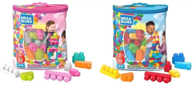 Klocki. Mega Bloks. 80 elementów - tantis.pl